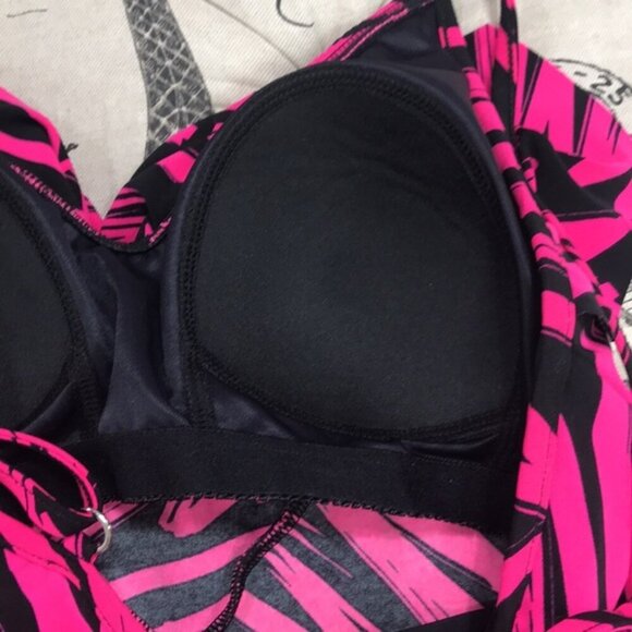 Magicsuit Sketchy Printed Ruffled Rita Tankini Top - Picture 7 of 9